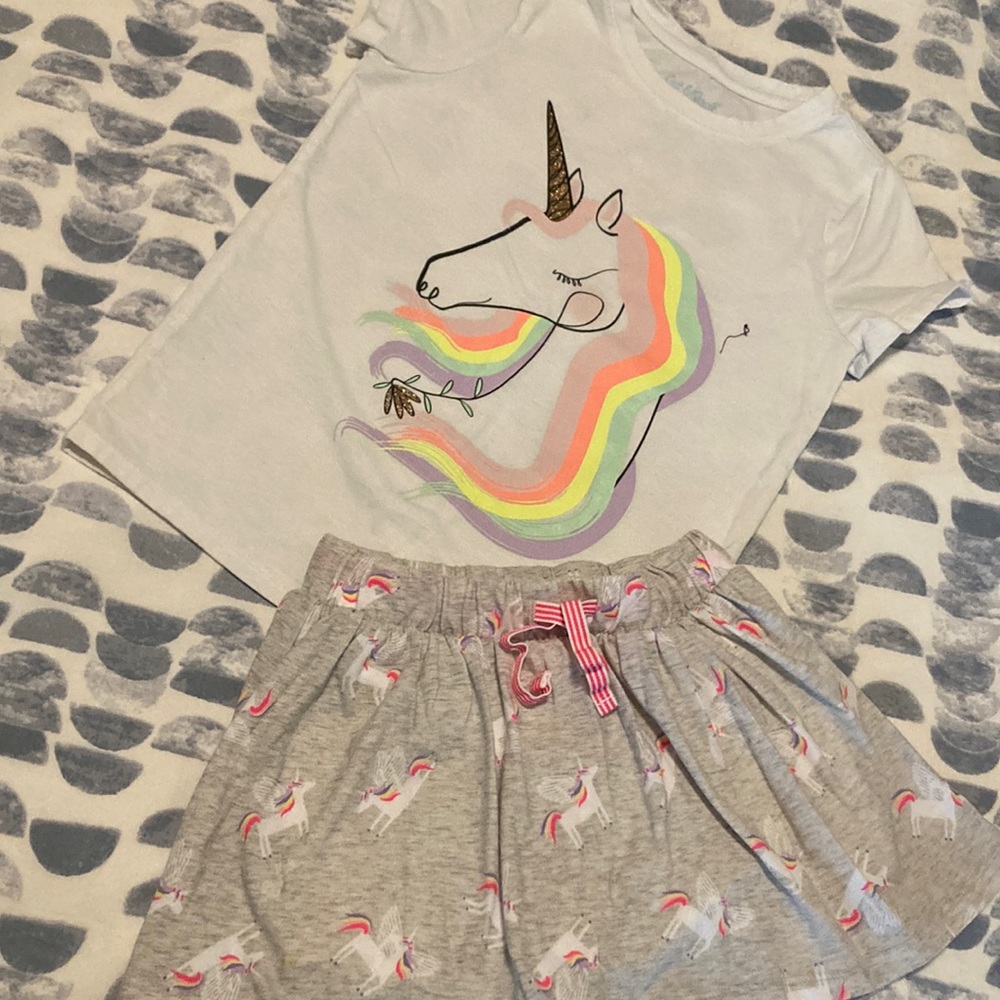 Cat & Jack skort/top set